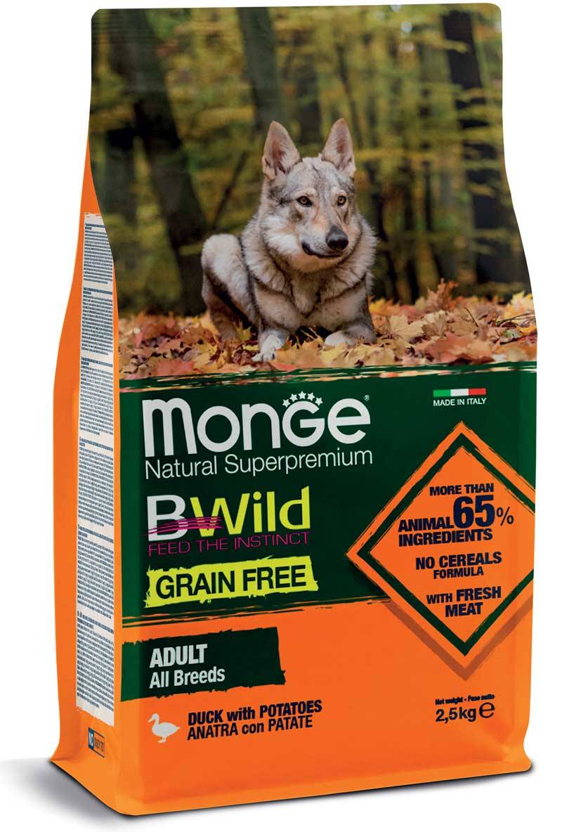 BWILD Grain Free – Anatra con Patate – All Breeds Adult