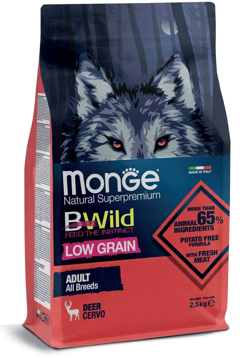 BWILD Low Grain – Cervo – All Breeds Adult