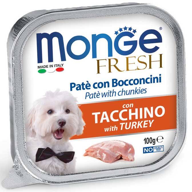 MONGE FRESH TACCHINO PATE CON BOCCONCINI