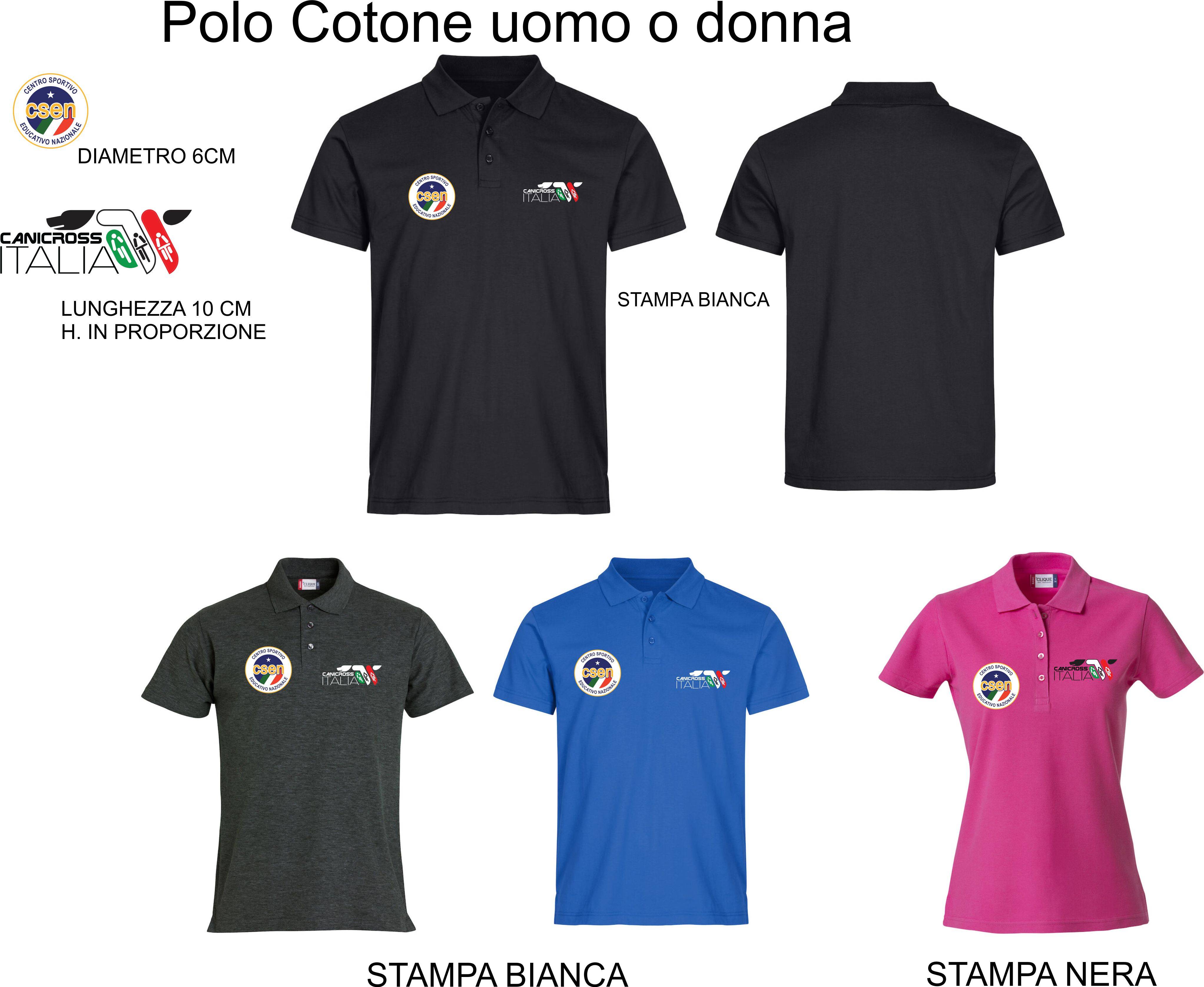 WOMEN'S POLO CANICROSS