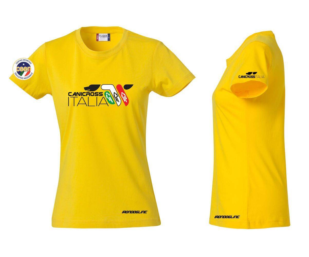 T-SHIRT DONNA CANICROSS