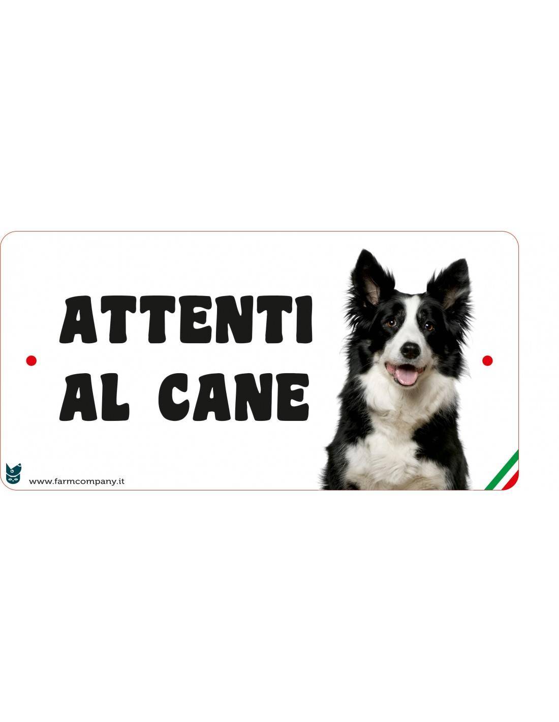 Cartello Attenti Al Cane, Accessori Per Cane