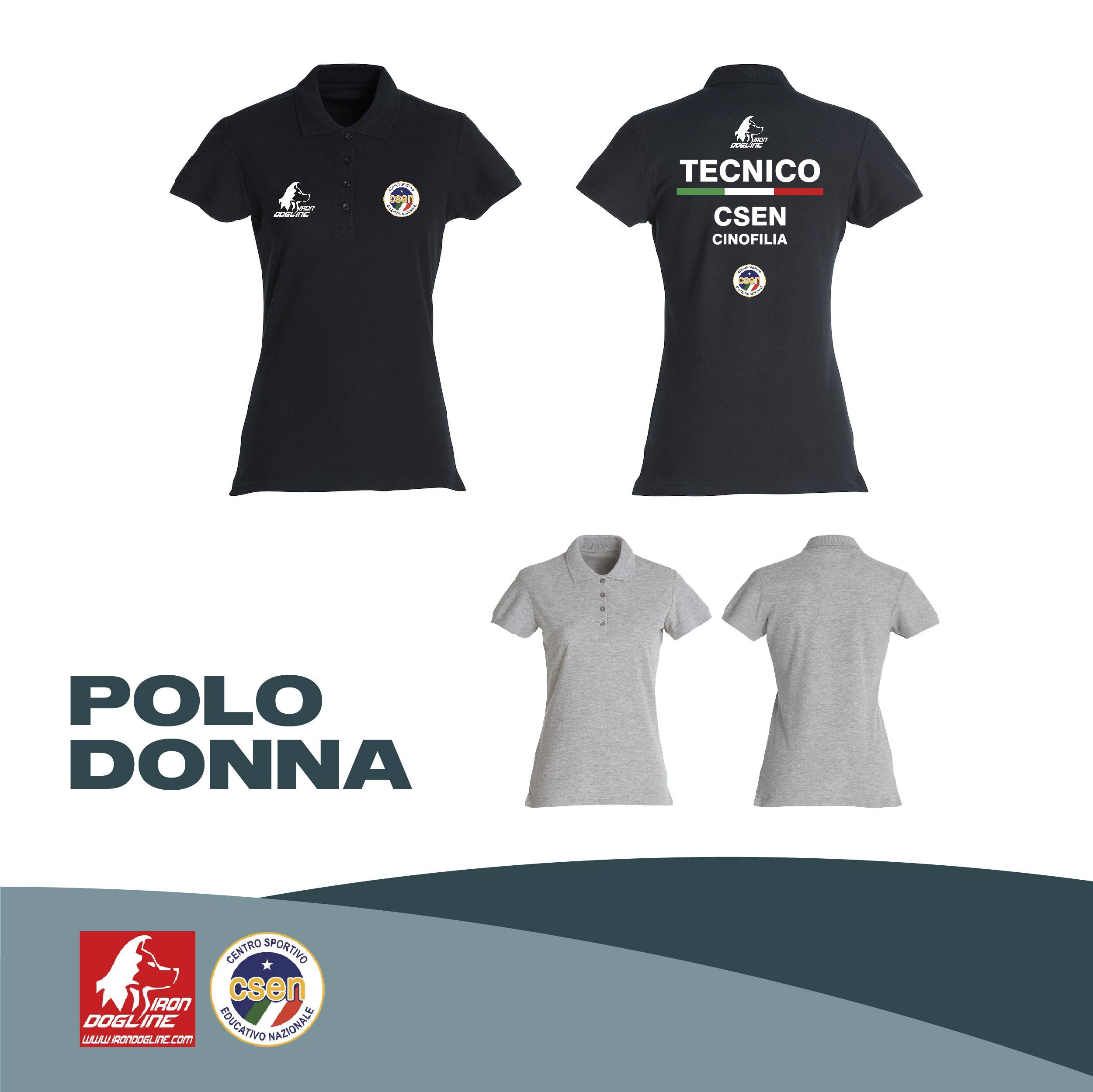 CSEN WOMEN'S TECHNICAL POLO SHIRTS