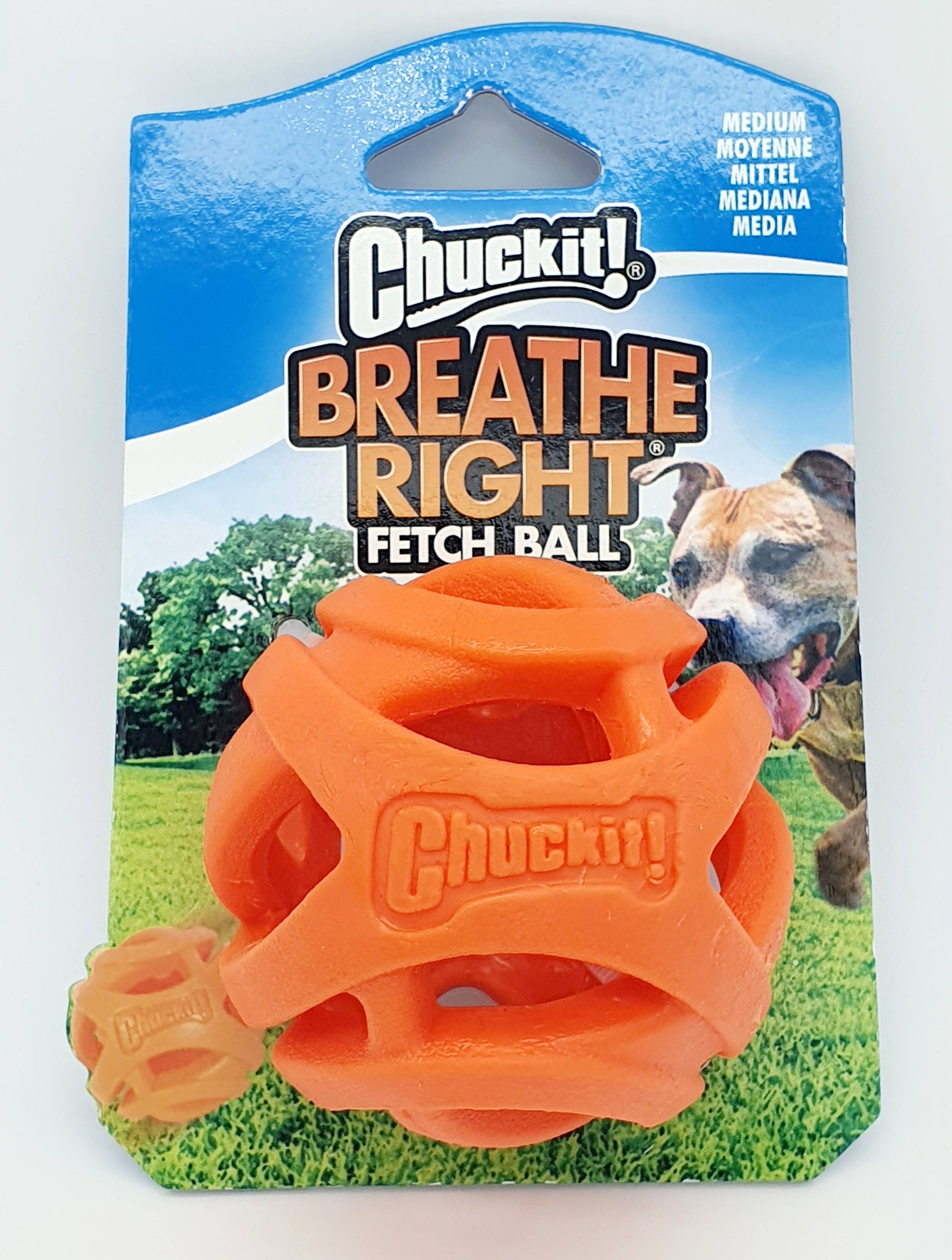 CHUCKIT BREATHE RIGHT FETCH BALL