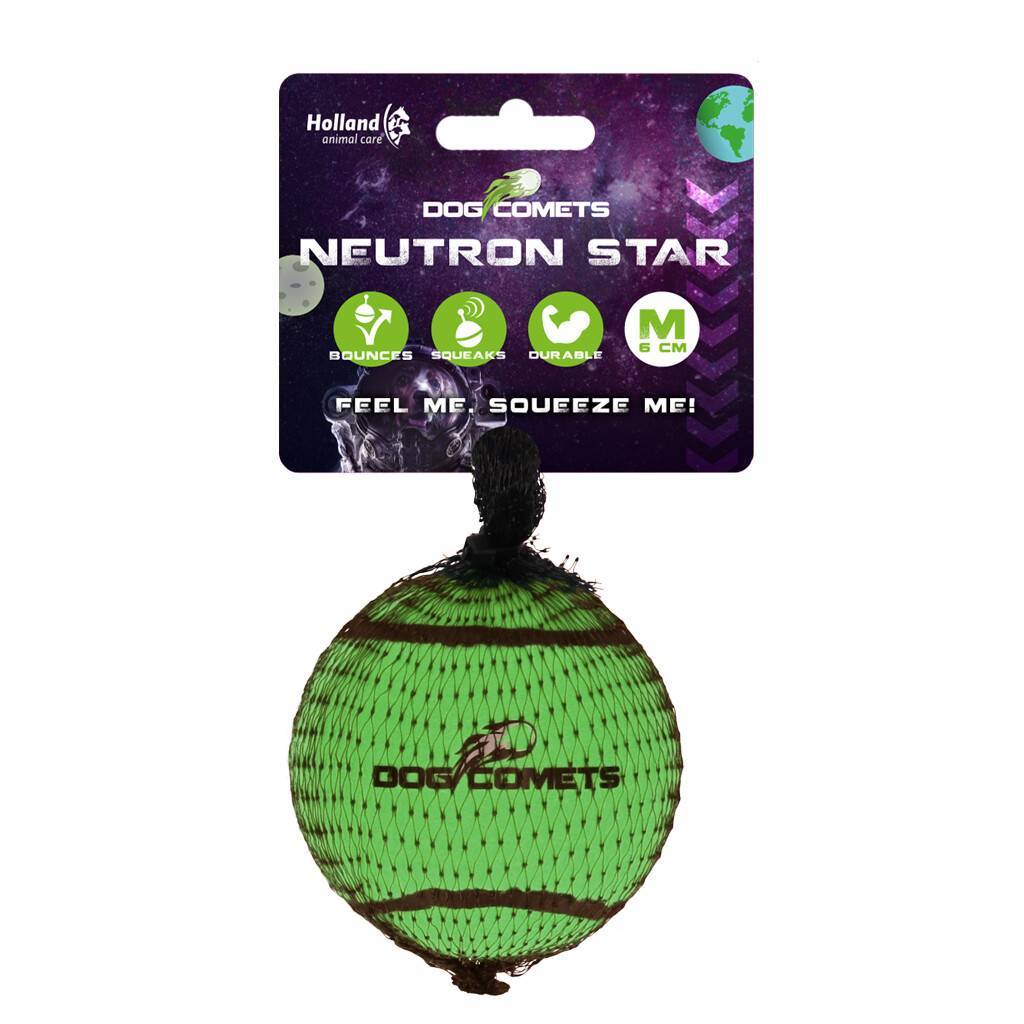 Dog Comets Neutron Star Tennis Ball With Squeaker 
