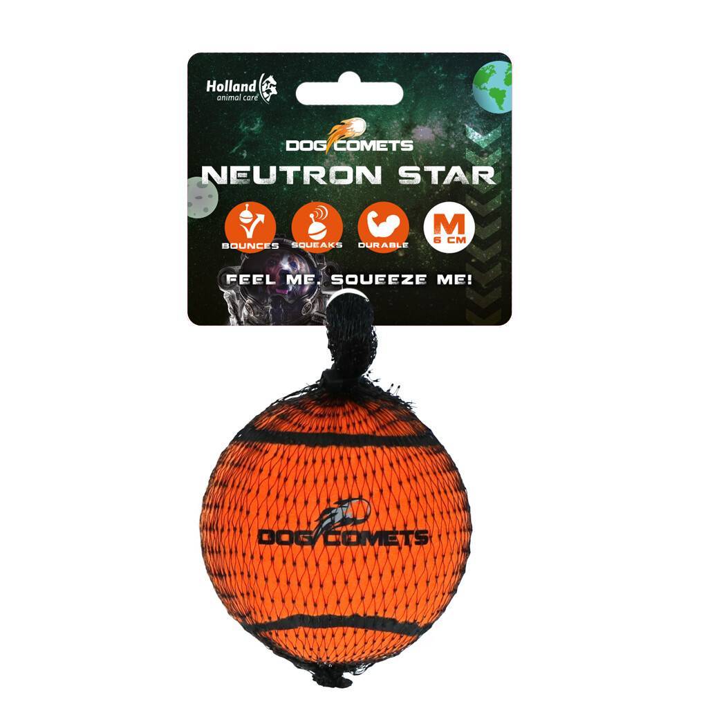 Dog Comets Neutron Star Tennis Ball With Squeaker 