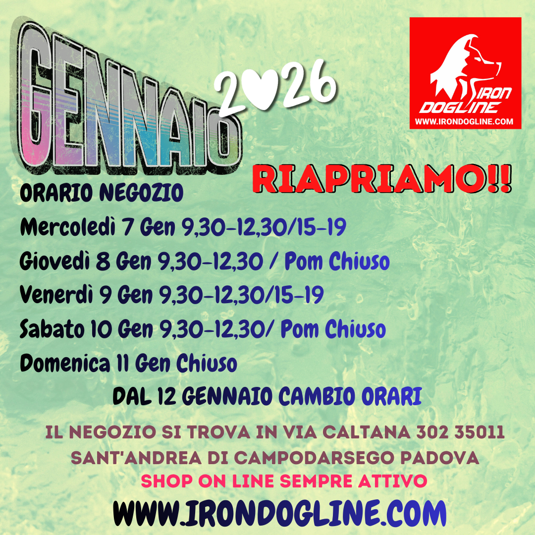 IRONdogline ORARIO SHOW-ROOM IRONDOGLINE