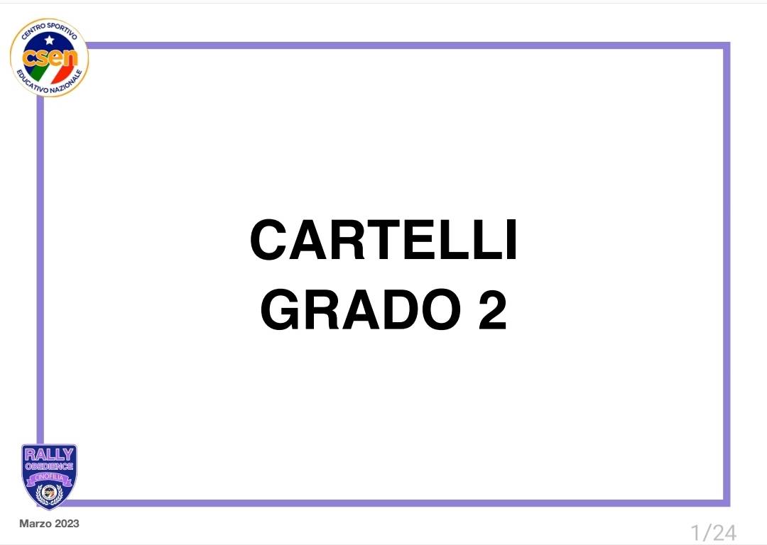 RALLY OBEDIENCE  SIGNS KIT