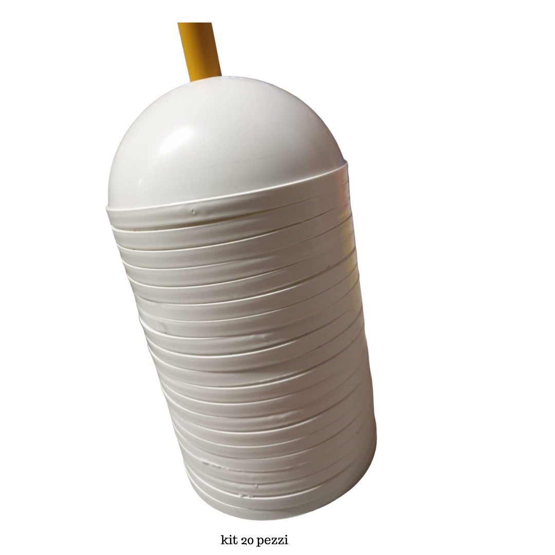 KIT 25 SEMI-RIGID CUPS