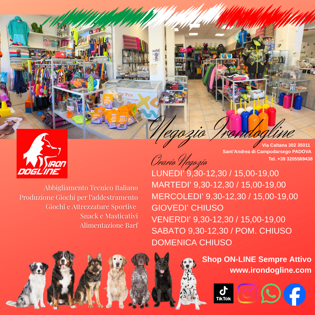IRONdogline ORARIO SHOW-ROOM IRONDOGLINE