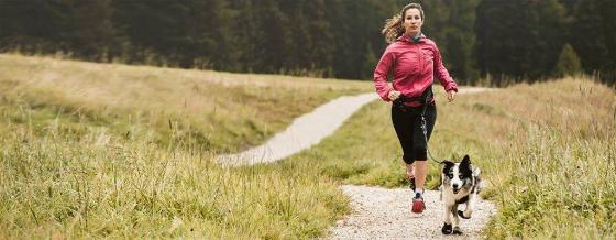 CINTURA DOG TREKKING NERA Tg Unica