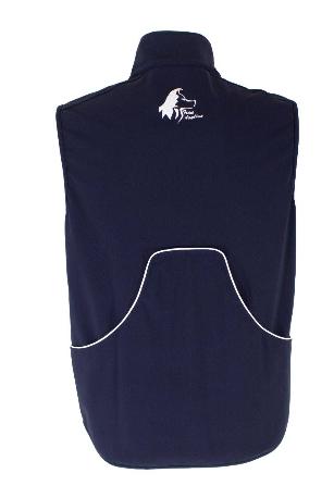 GILET INVERNALE CON PILE ELASTICIZZATO Made in Italy