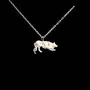 CIONDOLO FORMA BORDER COLLIE