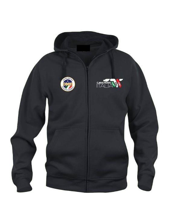 CANICROSS MEN'S ZIPPERED SWEATSHIRT