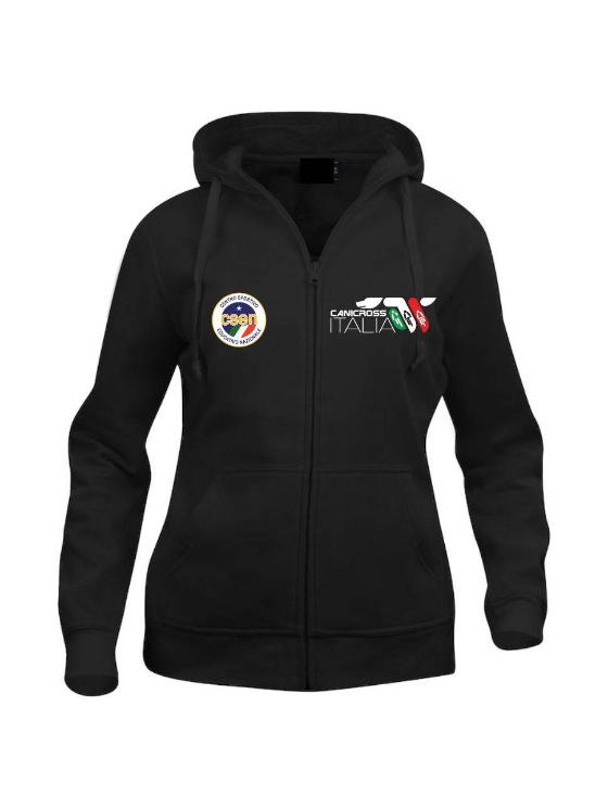 CANICROSS WOMEN'S ZIPPERED SWEATSHIRT