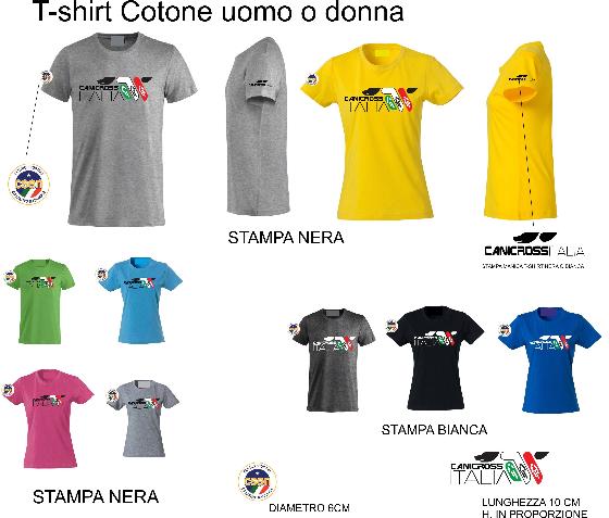 T-SHIRT UOMO CANICROSS