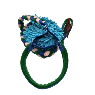 FLEECE BRAID LEASH WITH COLLAR + MOP