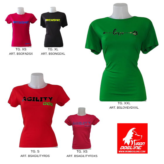 T SHIRT AGILITY DONNA