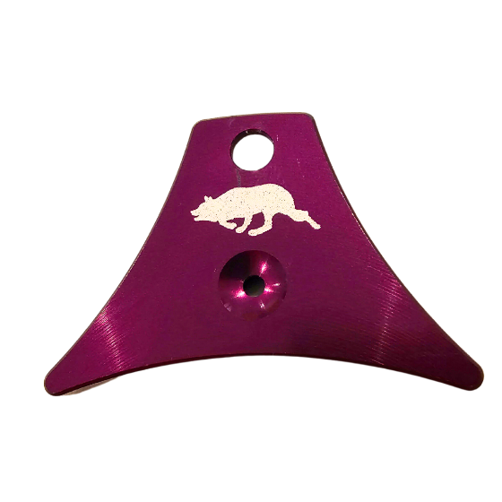 Logan A1 Whistle - Running Border Collie Design