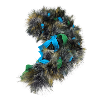 TRECCIA MAXI FAKE FUR 2.0 