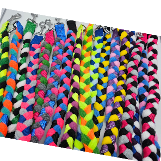 GUINZAGLIO TRECCIA IN PILE