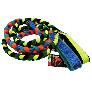 GUINZAGLIO TRECCIA IN PILE