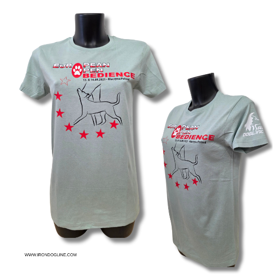 T-SHIRT UNISEX EUROPEAN OPEN OBEDIENCE 2025