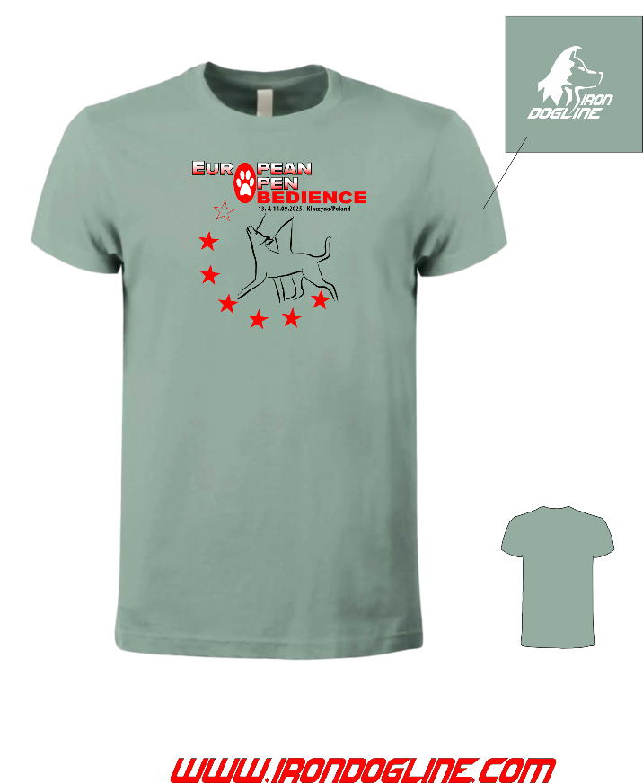 T-SHIRT UNISEX EUROPEAN OPEN OBEDIENCE 2025