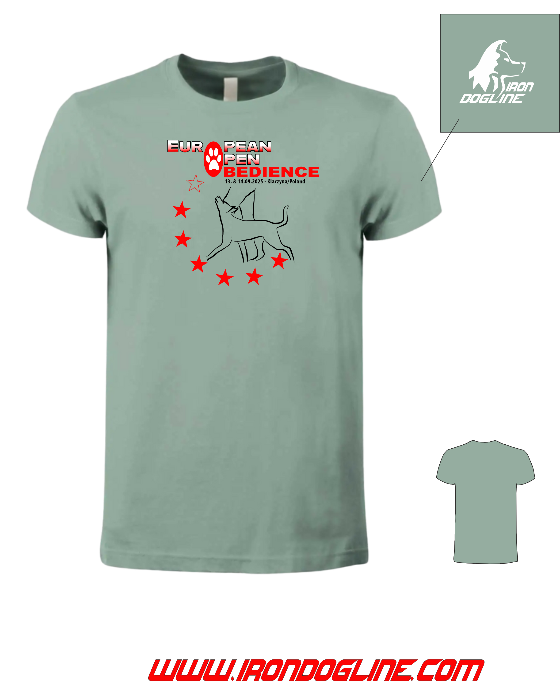 T-SHIRT UNISEX EUROPEAN OPEN OBEDIENCE 2025