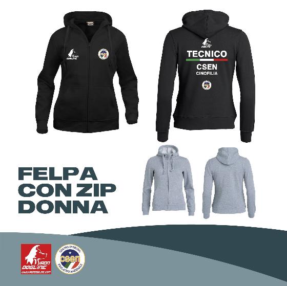 FELPE TECNICI CSEN DONNA
