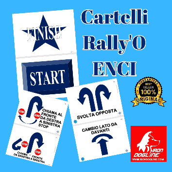 RALLY OBEDIENCE SIGN KIT ENCI/FCI
