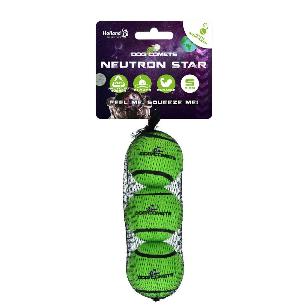 Dog Comets Neutron Star Tennis Ball With Squeaker 