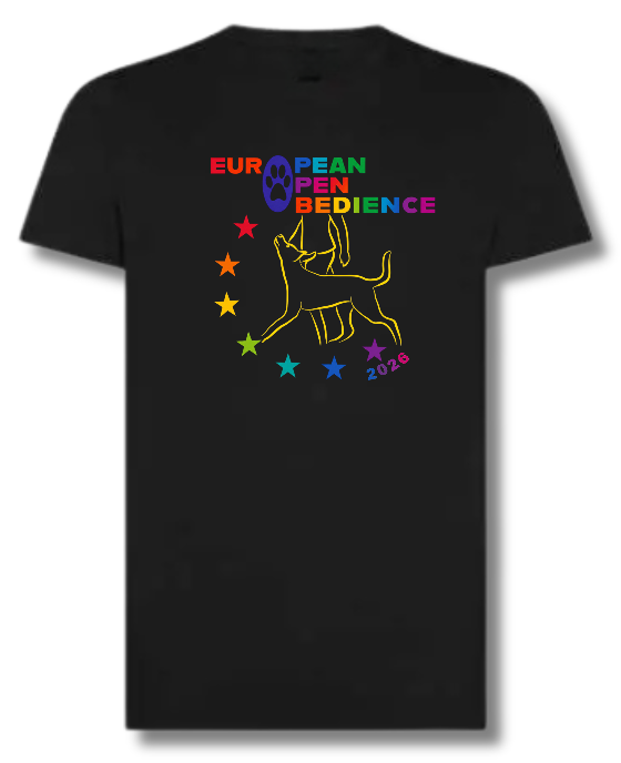 T-SHIRT UNISEX EUROPEAN OPEN OBEDIENCE 2026